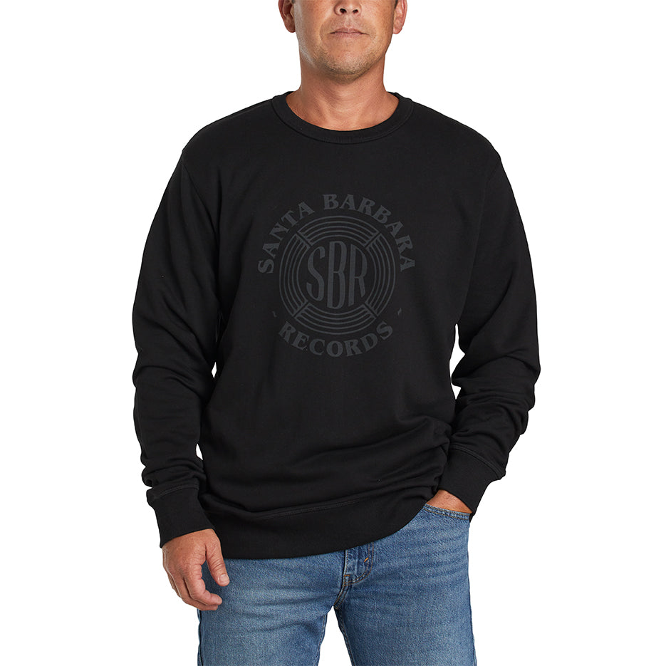 SBR Black Crewneck Sweatshirt